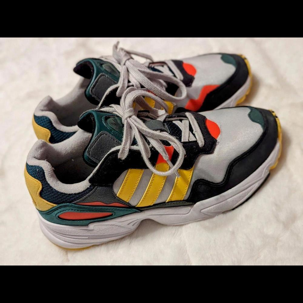 Adidas Originals Yung 96 Men's Green Gold Red Sneakers Shoes DB2605 Size 7